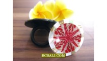 Shells Finger Rings Resin Star Designs Unique
